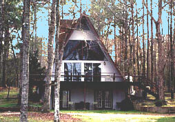 hunting and fishing lodge